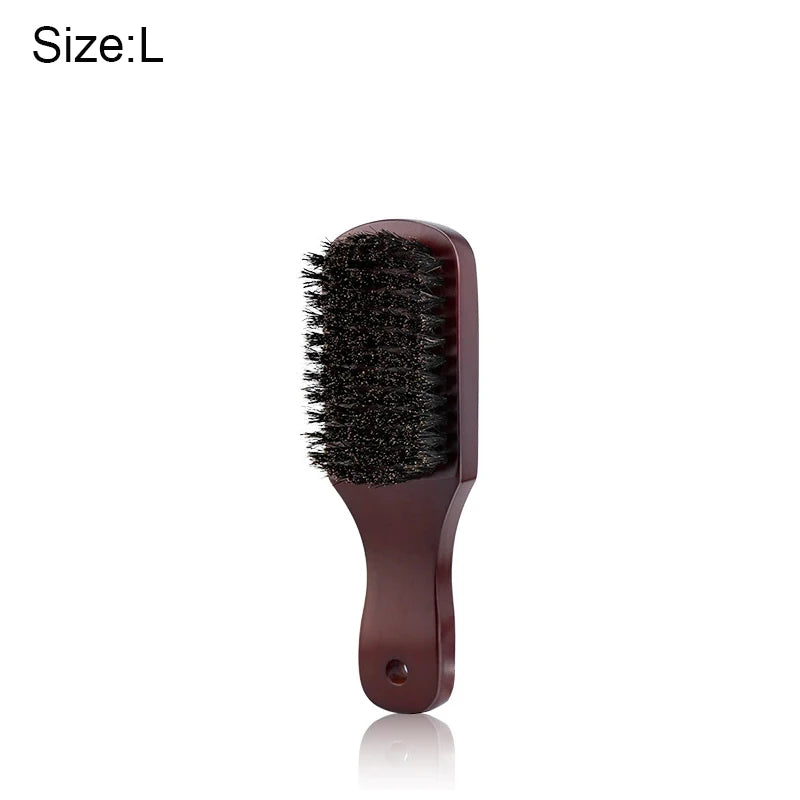 Wood Handle Men Beard Brush