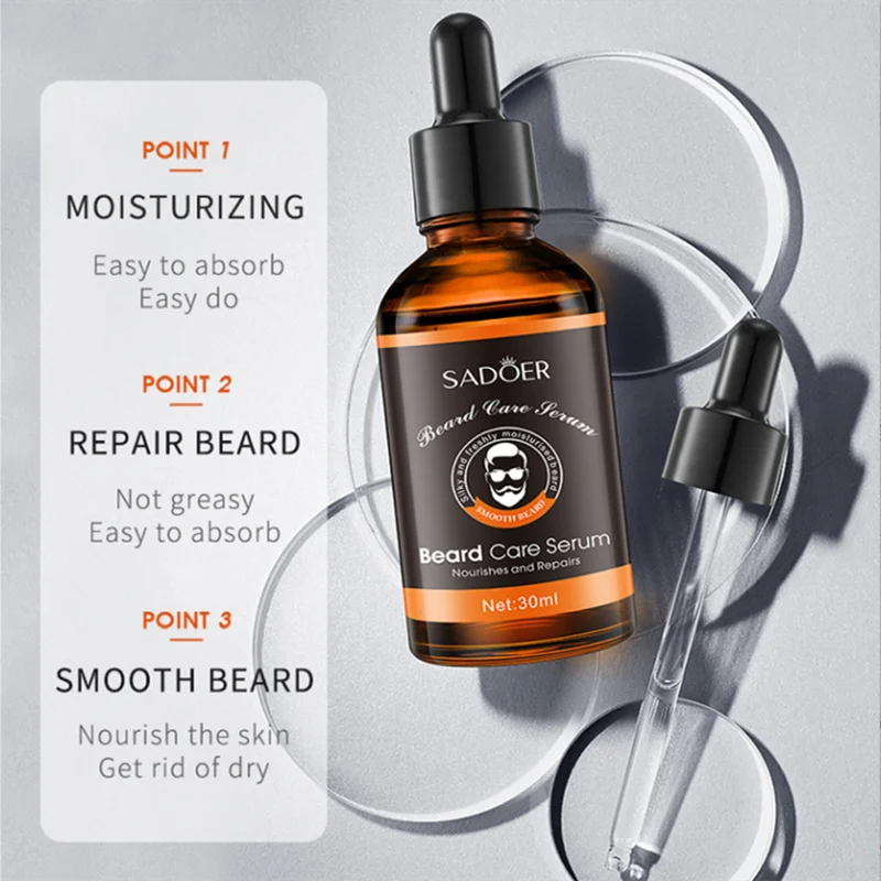 30ML Men Natural Beard Growth Oil