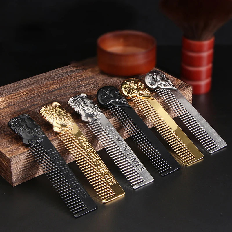 Barber Styling Metal Comb