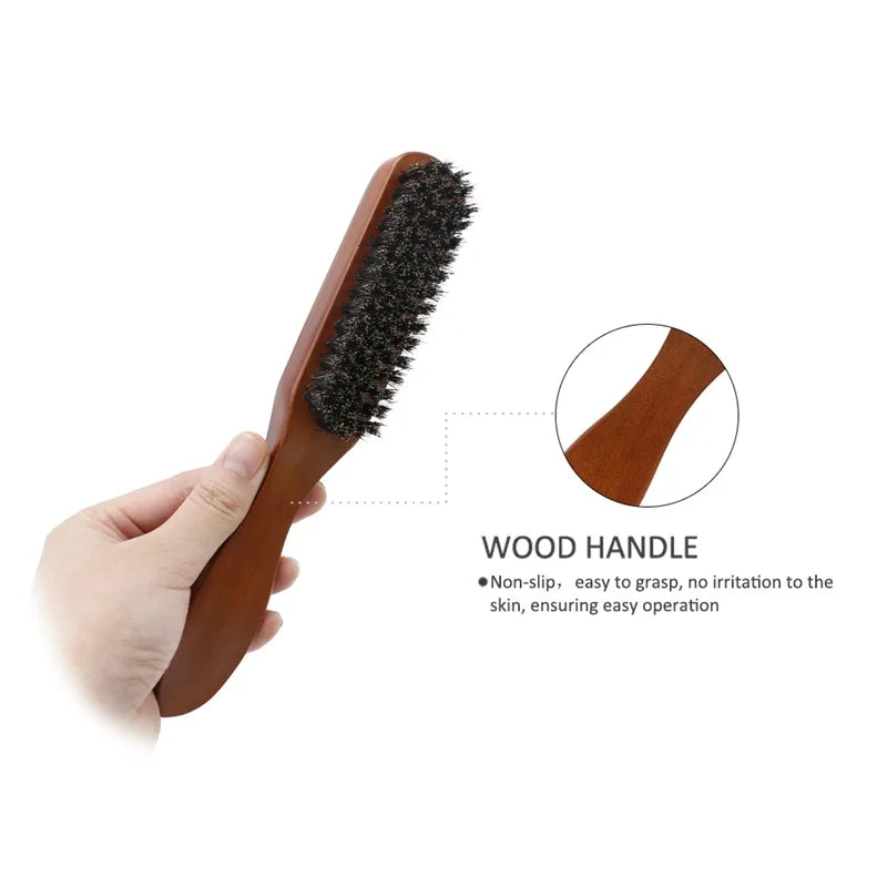 Bristle Wood Beard Brush