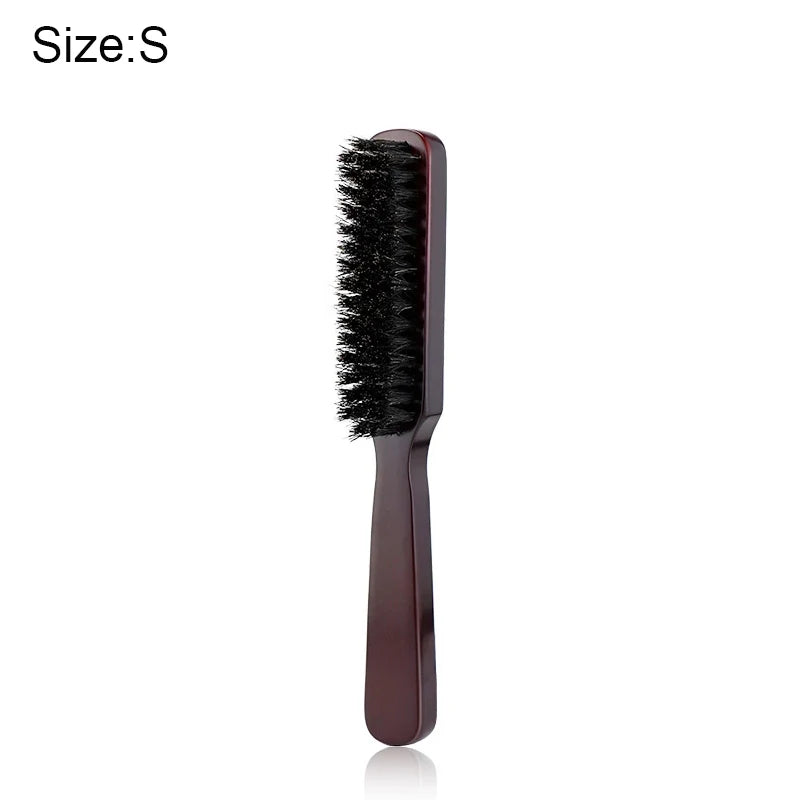 Wood Handle Men Beard Brush