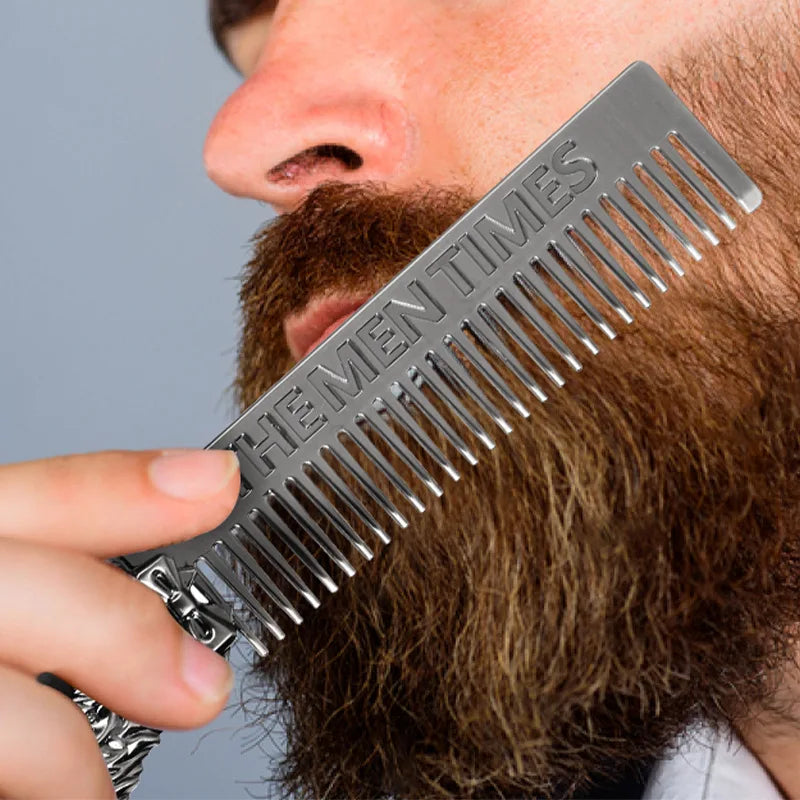 Barber Styling Metal Comb