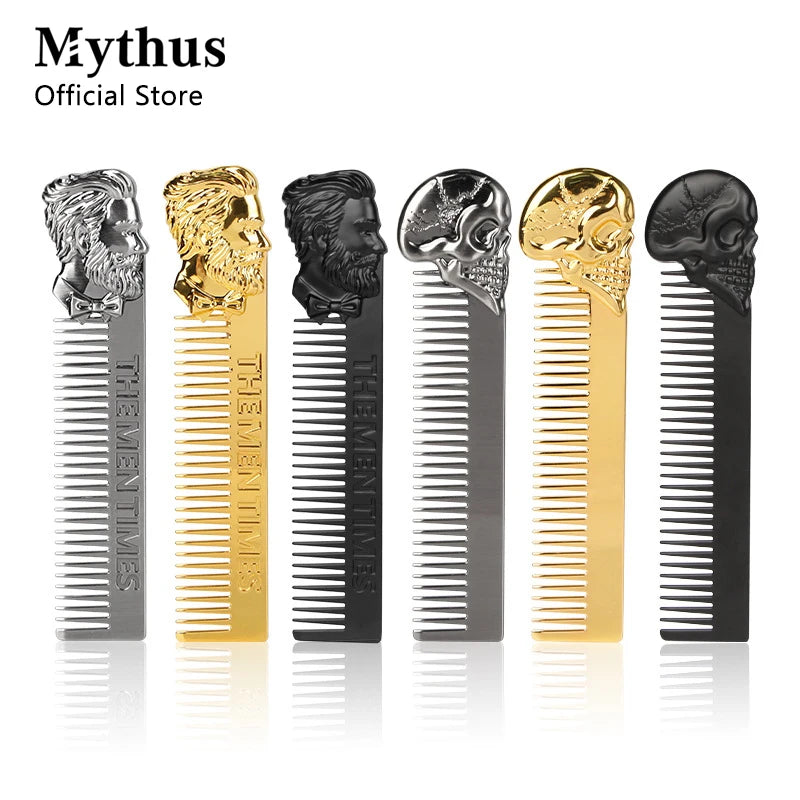 Barber Styling Metal Comb