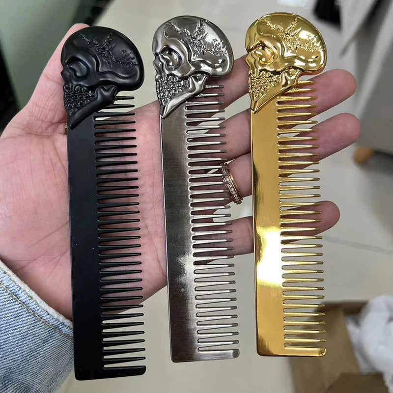 Barber Styling Metal Comb